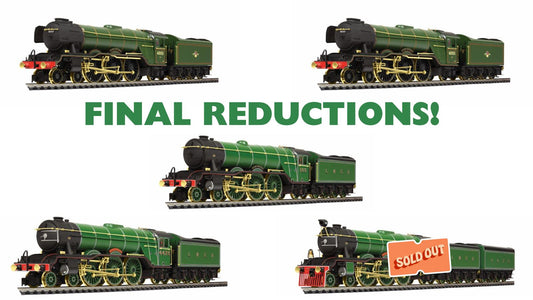 Final Reductions! Hornby Limited Edition Gold Plated Flying Scotsman