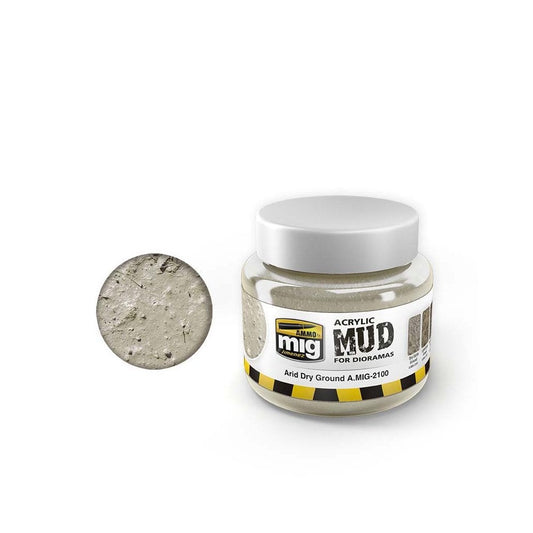 Ammo Acrylic Mud Arid Dry Ground - Chester Model Centre