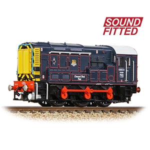 Graham Farish N Gauge 371-015ESF Class 08 08833 'Liverpool Street Pilot' BR/GER Lined Blue (Sound Fitted)