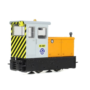 Bachmann Narrow Gauge 392-028 Baguley-Drewry 70hp Diesel ICI Orange & Grey