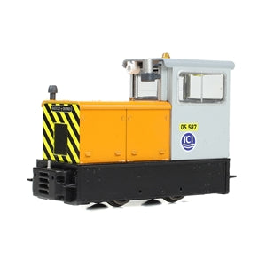 Bachmann Narrow Gauge 392-028 Baguley-Drewry 70hp Diesel ICI Orange & Grey