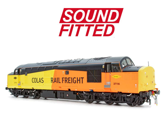 Accurascale ACC2628-DCC Class 37 Colas Rail 37116 Sound Fitted