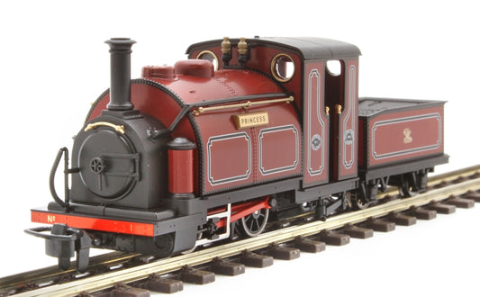 PECO/KATO Locomotive 51-251A OO-9 Small England - 'Princess' - Maroon Livery