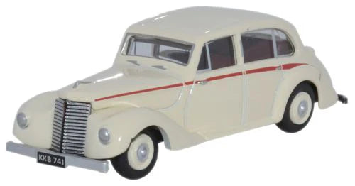 Oxford Diecast Armstrong Siddeley Lancaster Ivory - 1:76 Scale