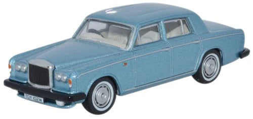 Oxford Diecast Bentley T2 Saloon Caribbean Blue - 1:76 Scale