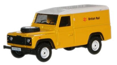 Oxford Diecast 76DEF007 British Rail Land Rover Defender