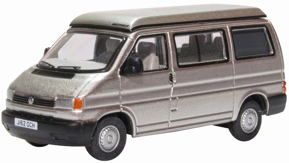 Oxford Diecast 76T4005 VW T4 Westfalia Camper Silver Grey