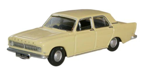 Oxford Diecast Tuscan Yellow Ford Zephyr - 1:76 Scale