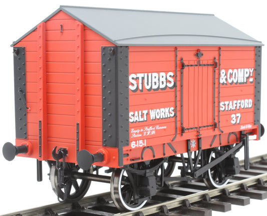 Dapol 7F-018-002 O Gauge Salt Van - Stubbs & Co No.37 - Chester Model Centre