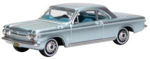 Oxford Diecast Chevrolet Corvair Coupe 1963 Satin Silver