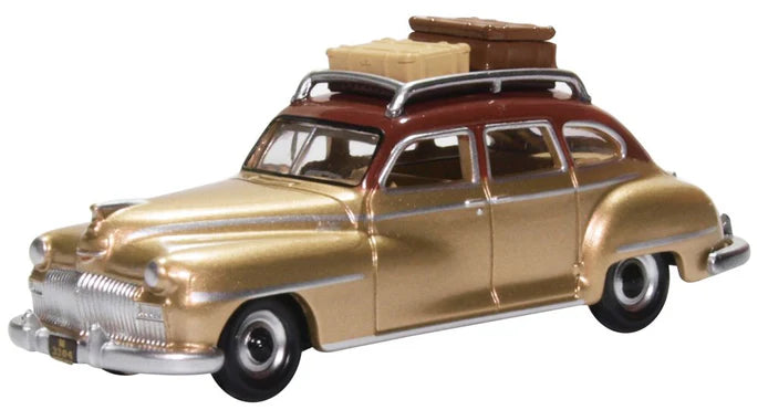 Oxford Diecast Desoto Suburban 1946 Rhythm Brown/trumpet Gold