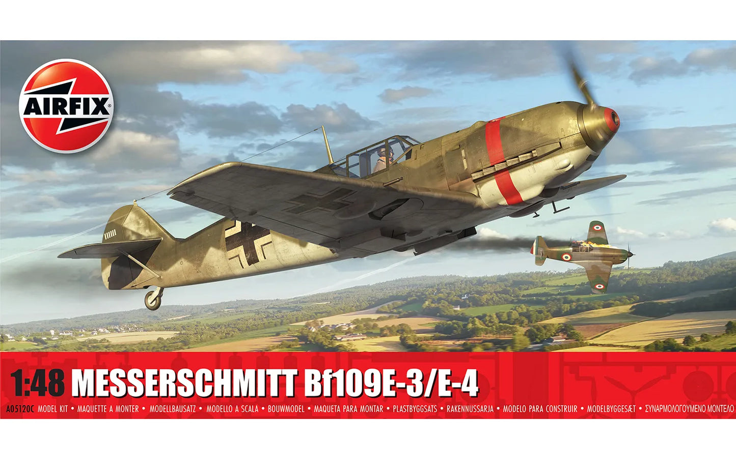 A05120C 1:48 Messerschmitt BF109E-3/E-4