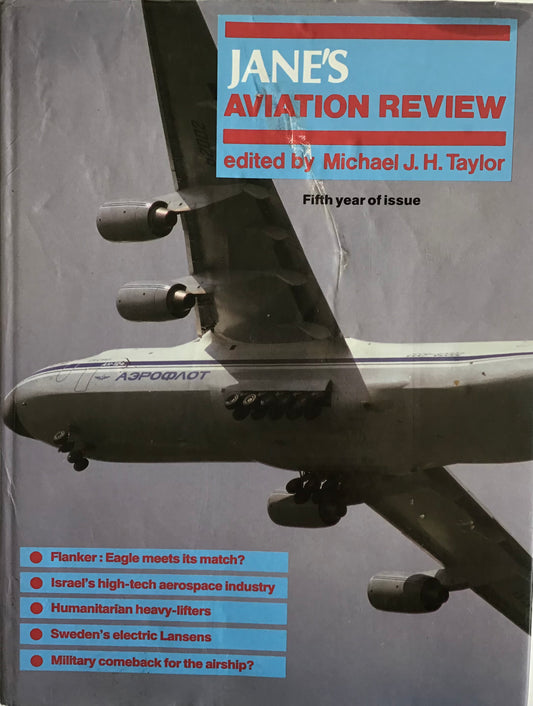 Jane's Aviation Review Fifth Year of Issue by Michael J.H. Taylor - Chester Model Centre