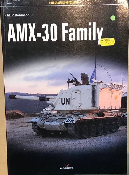 AMX-30 Family by M.P. Robinson - Chester Model Centre