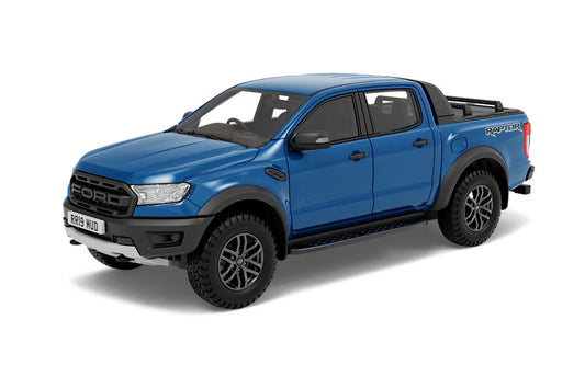 VA15201 Ford Ranger Raptor Press Vehicle (Ford Performance Blue) - Chester Model Centre