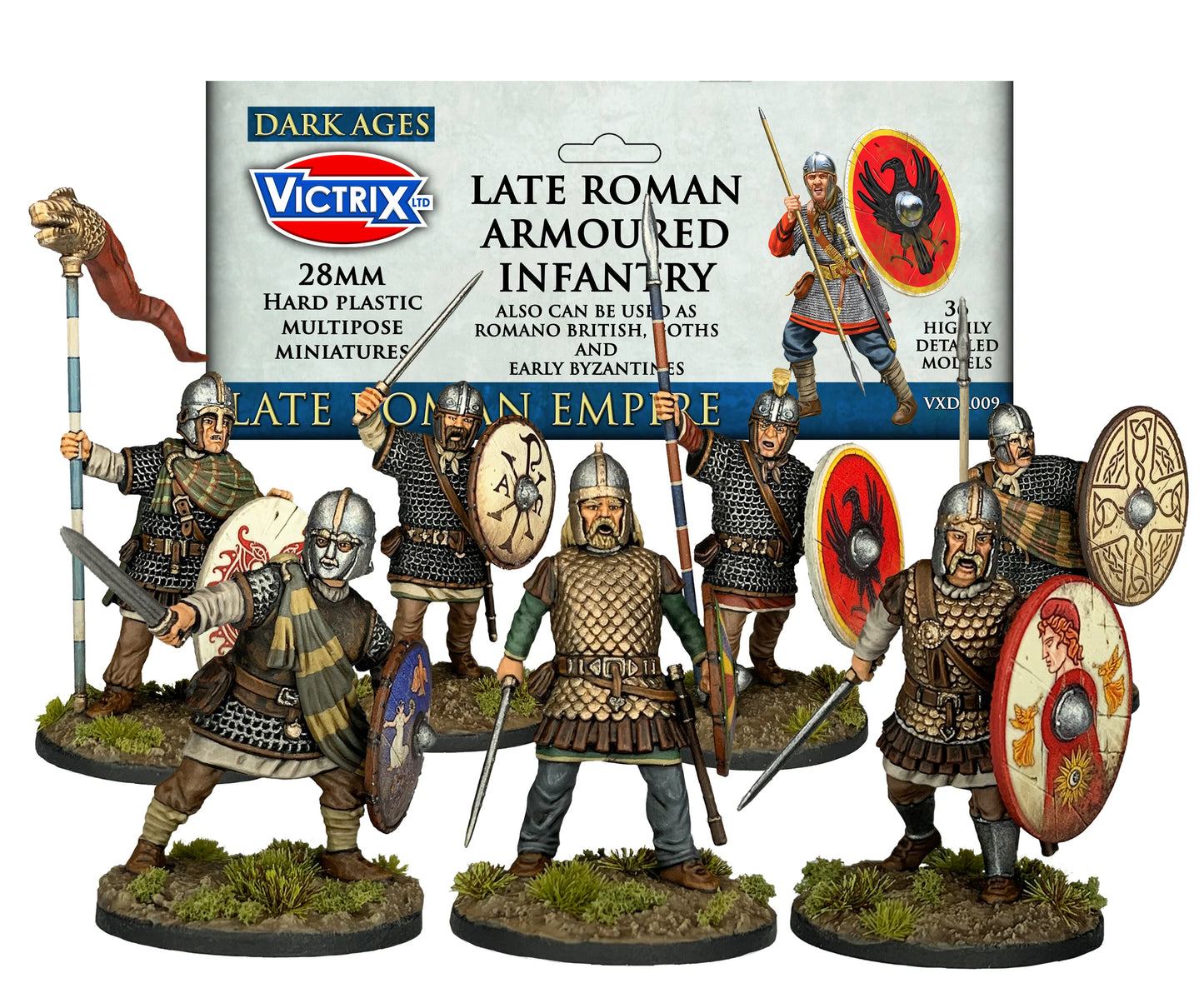 VXDA009 Late Roman Armoured Infantry - Chester Model Centre