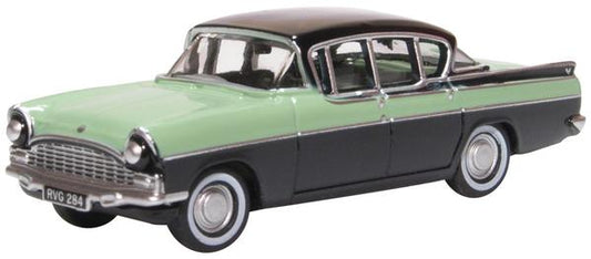 Oxford Diecast Vauxhall Cresta Versailles Green and Black - 1:76 Scale - Chester Model Centre