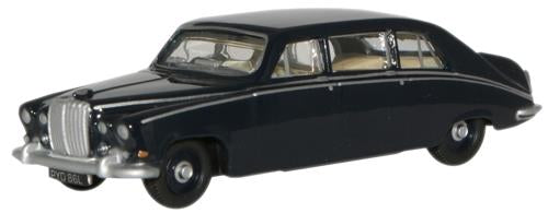 Oxford Diecast Dark Blue Daimler DS420 Limo - 1:76 Scale - Chester Model Centre