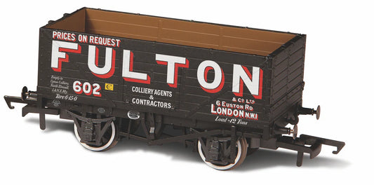 Oxford Rail 7 Plank Wagon Wigan Fulton 602