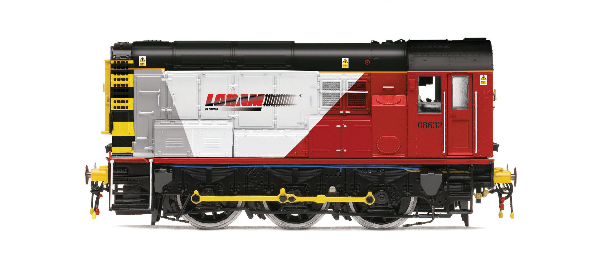 Hornby R30142 Loram, Class 08, 0-6-0, 08632 - Era 11 - Chester Model Centre