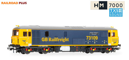 Hornby R30176TXS RailRoad Plus GB Railfreight, Class 73, Bo-Bo, 73109 'Battle of Britain' - Era 10