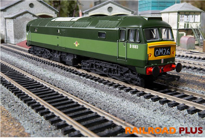 Hornby R30182 RailRoad Plus BR, Class 47, Co-Co, D1683 - Era 6 - DCC Ready