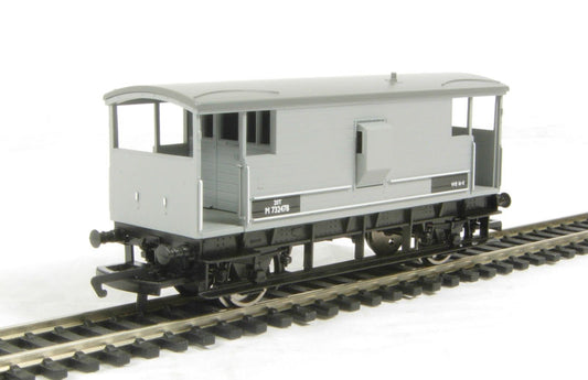 Hornby R6296A BR Brake Van Grey - M732478