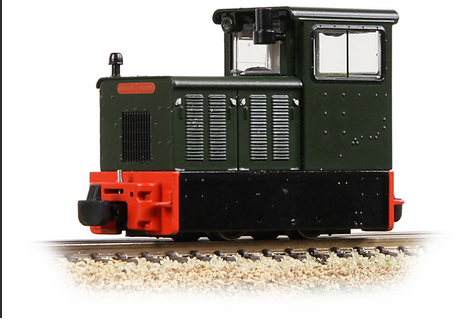 Bachmann Narrow Gauge 392-026 Baguley-Drewry 70hp Diesel Green