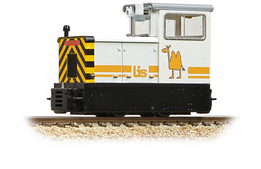 Bachmann Narrow Gauge 392-029 Baguley-Drewry 70hp Diesel British Industrial Sands White