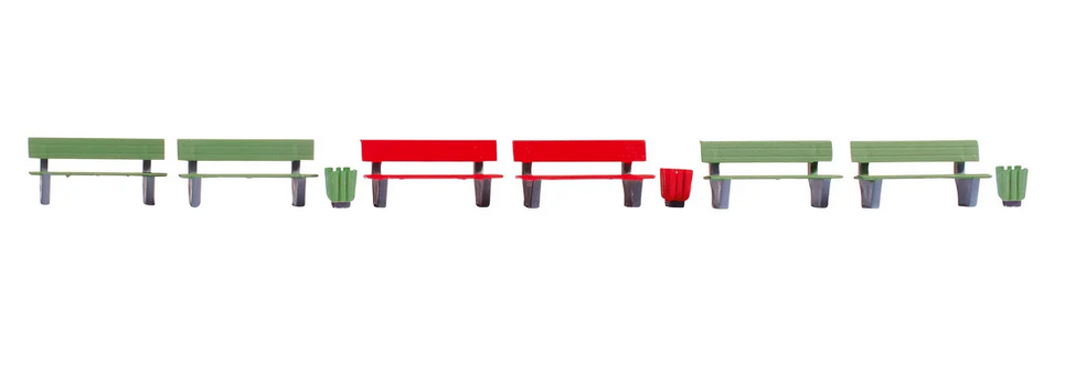 Noch TT 46848 Benches accessory pack