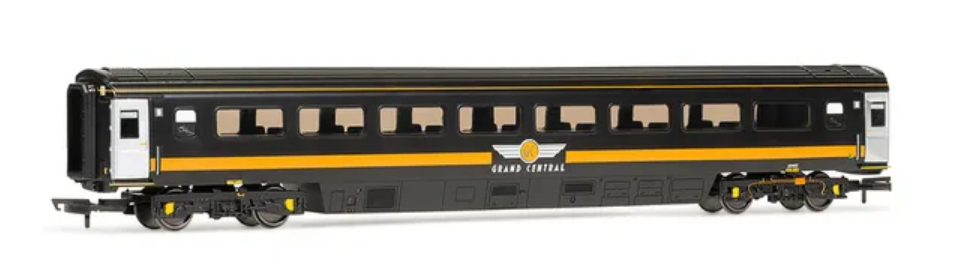 Hornby R40442 RailRoad Grand Central Rail, Mk3 Trailer Standard Open, 424012 - Era 10