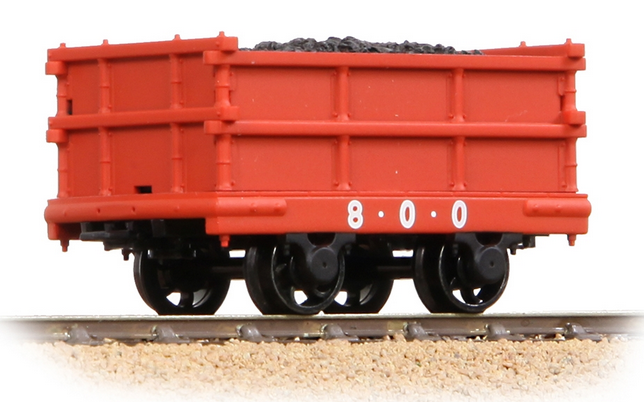 Bachmann 73-030 Dinorwic Coal Wagon Red With Load