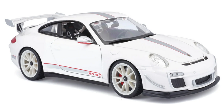 Bburago Porsche 911 GT3 RS 4.0 - White 1/18