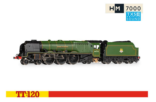 Hornby TT120 - TT3011TXSM BR,Princess Coronation, 4-6-2, 46232, 'Duchess of Montrose' - Era 4 - Sound Fitted