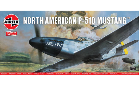 A14001V 1:24 North American P-51D Mustang