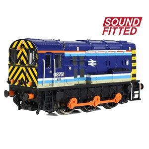 Graham Farish N Gauge 371-017RJSF Class 08 08761 BR Provincial (Sound Fitted)