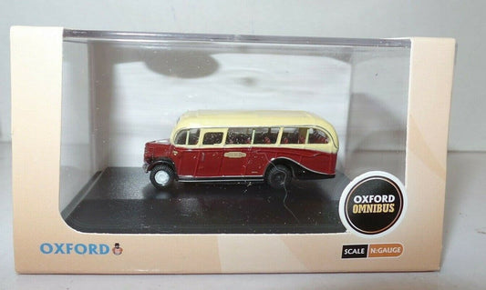 Oxford Diecast British Rail Bedford OB Coach - 1:148 Scale