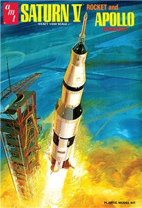 AMT 1:200 Saturn V Rocket & Apollo Spacecraft