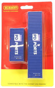 Hornby R6998 PD Ports Container Pack 1x40 1x20