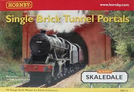 Hornby R8510 Single Brick Tunnel Portal x2