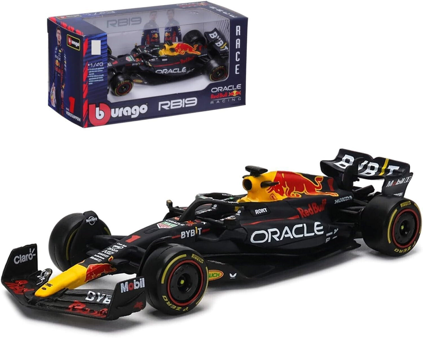 Burago 18-38080 1/43 Red Bull Racing F1 Rb19 #1 Season 2023 - Max Vers ...