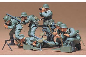 German Machine Gun Troops - Chester Model Centre