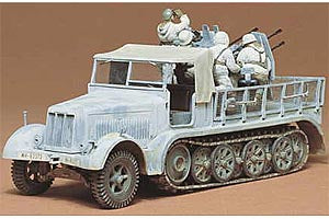 German 8ton Semi Track 20mm Flakvierling Sd.kfz 7/1 - Chester Model Centre