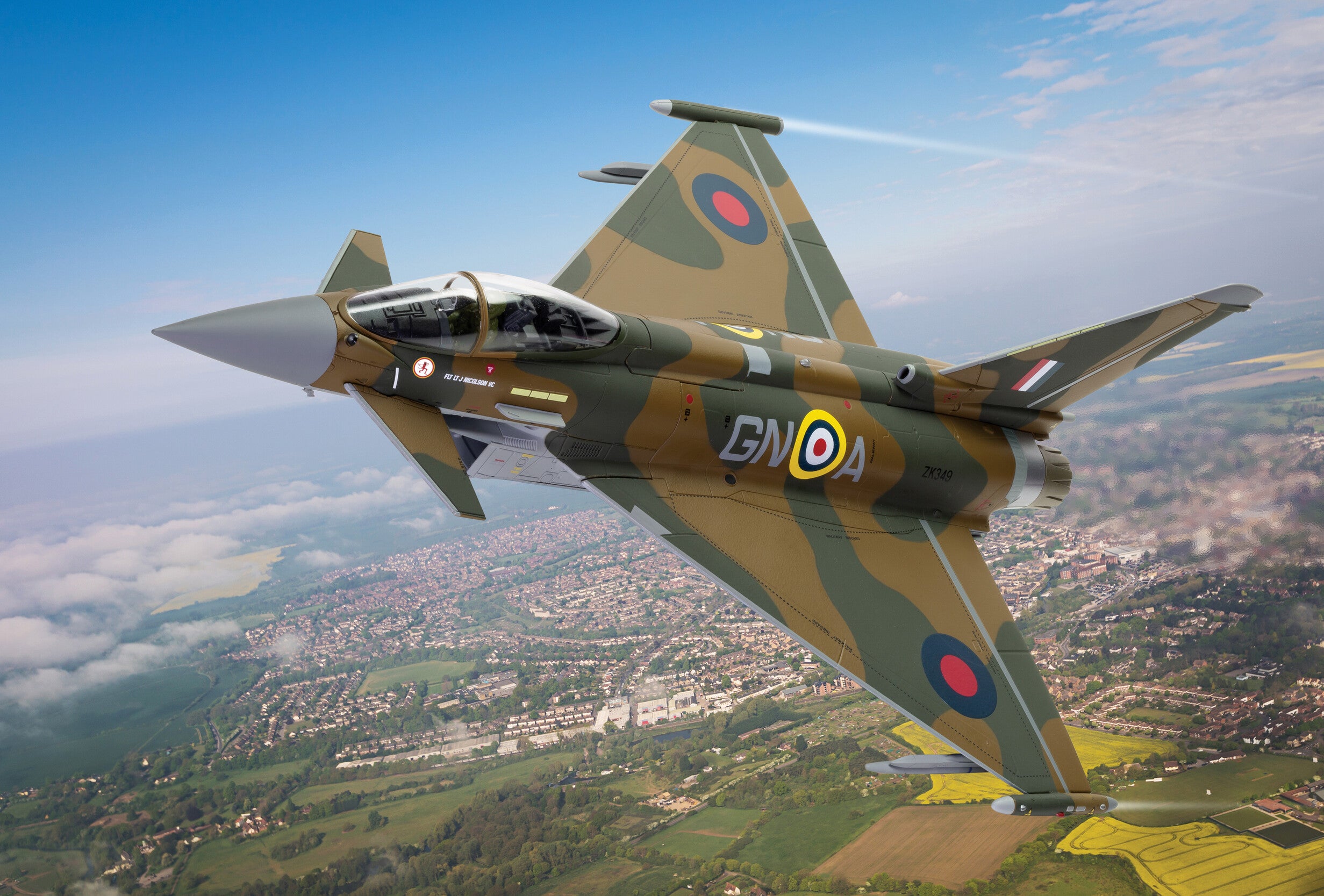 Corgi AA29001 1:48 Eurofighter Typhoon FGR.4 - Battle of Britain 75th  Anniversary scheme