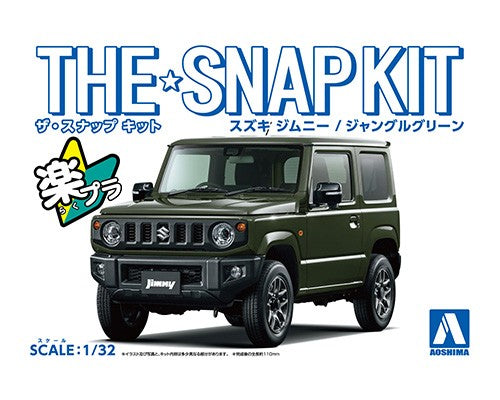 SUZUKI Jimny (Jungle Green) 1/32 Snap Kit - Chester Model Centre